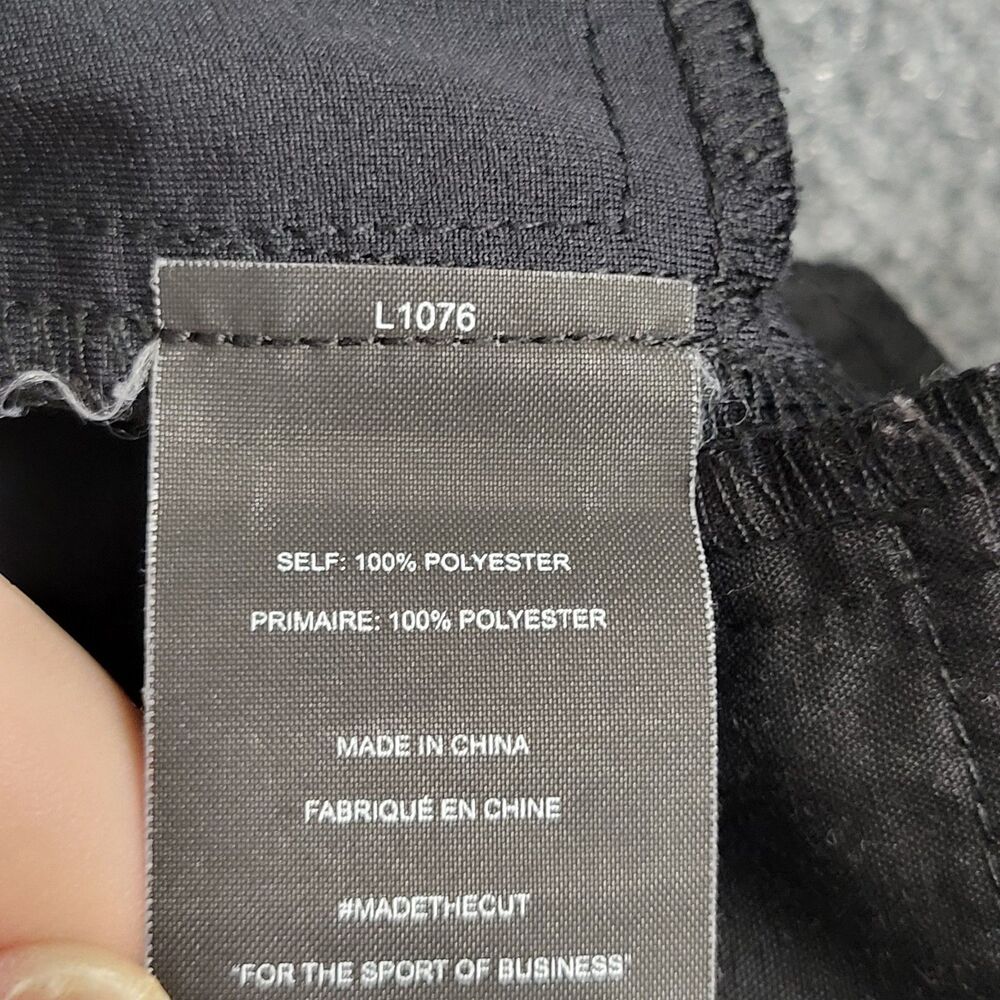 CUTS Clothing MB10057L Black AO Slim Fit Joggers Pants Travel Commute SIZE LARGE - Picture 7 of 12